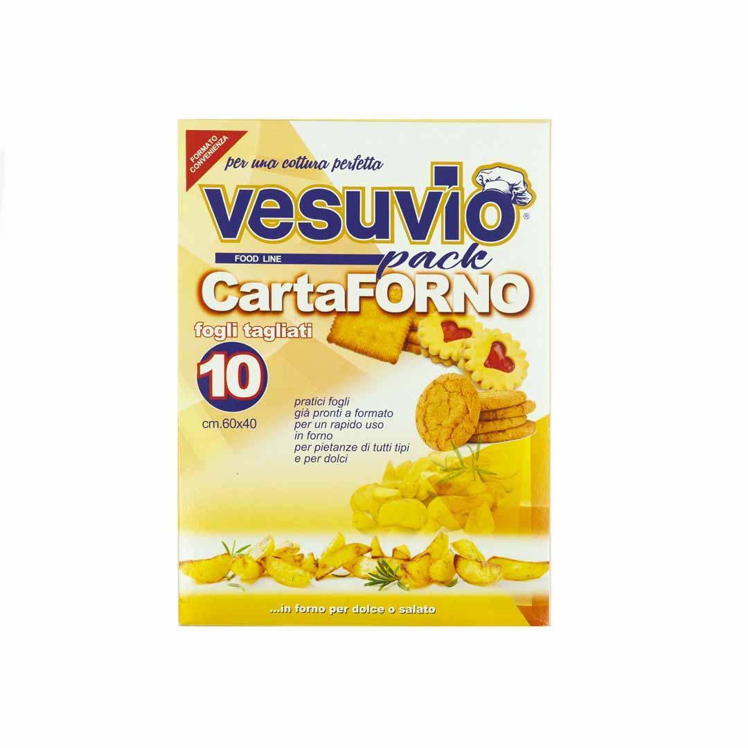 Carta forno tagliata 10 fogli - Vesuvio Shop