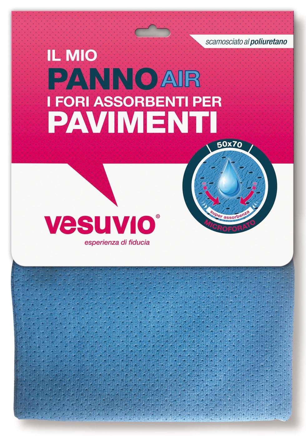 Panno Air Scamosciato Al Poliuretano 50x70 - Vesuvio Shop